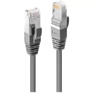 image of LINDY 47210 RJ45 Network cable, patch cable CAT 6 S/FTP 0.30 m Anthracite