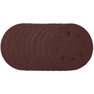 Image of Draper Sanding Discs, 115mm, 80 Grit, Hook & Loop (Pack of 10)