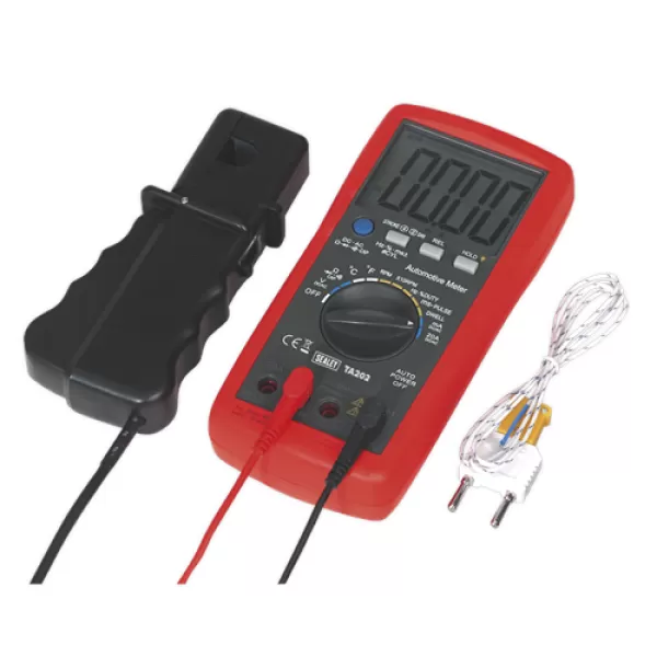 Image of Genuine SEALEY TA202 Digital Automotive Analyser 14 Function with IC