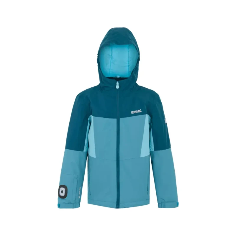 Image of Waterproof jacket for children Regatta Beamz Bleu Unisex 9/10 ans