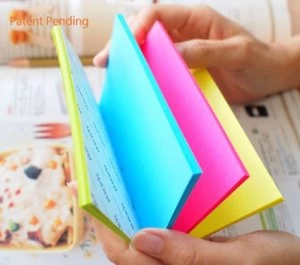 Image of Stickn Magic Pad 76x127mm 4 Neon Colours 100 sh/pad PK12