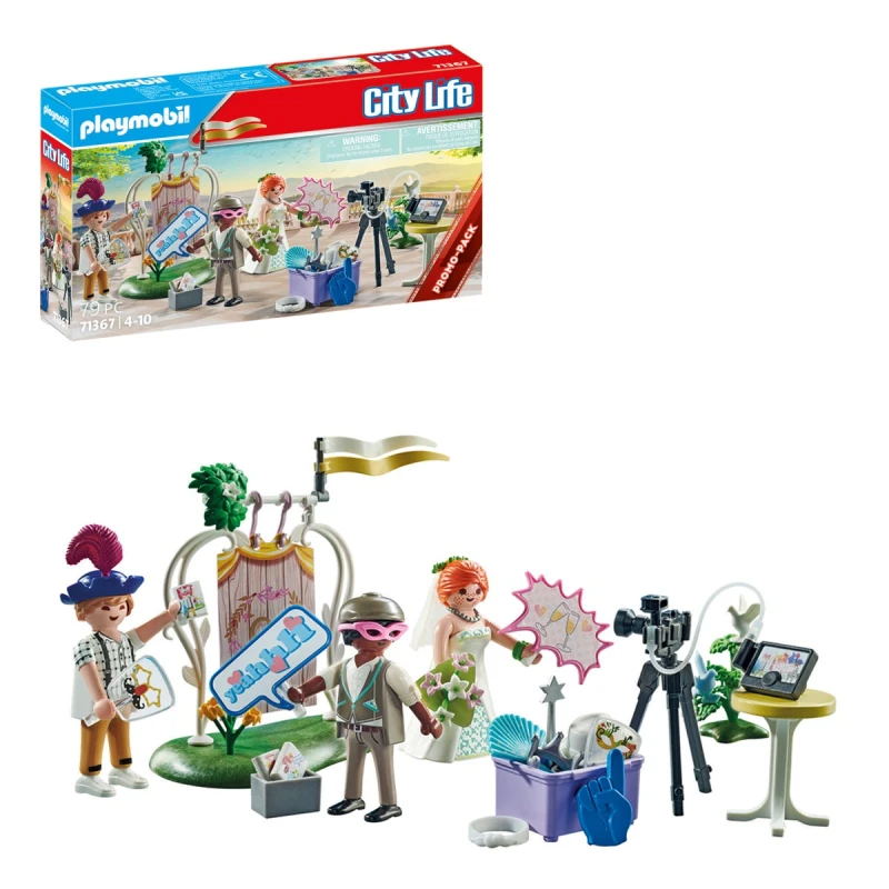 Image of PLAYMOBIL Playmobil City Life Wedding photo box 71367 71367