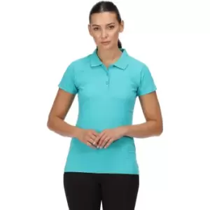 Image of Regatta Womens Sinton Coolweave Cotton Jersey Polo Shirt 18 - Bust 43' (109cm)