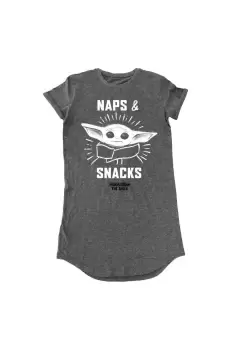 image of Naps And Snacks T-Shirt Dress