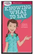Image of smart girls guide knowing what to say finding the words to fit any situatio