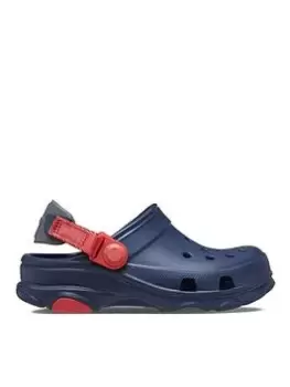 image of Crocs Classic All Terrain Toddler, Navy, Size 4 Younger