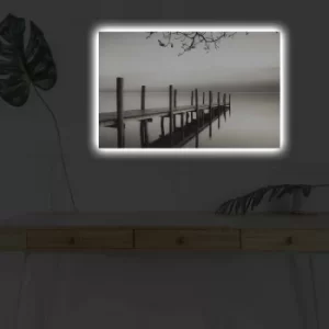 Image of 4570DHDACT-144 Multicolor Decorative LED Lighted Canvas Painting