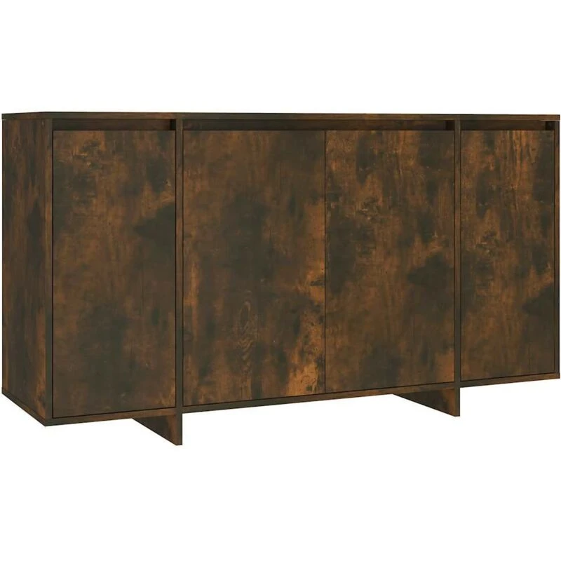 Image of VIDAXL Sideboard Smoked Oak 135x41x75cm Engineered Wood Vidaxl 8720286837405