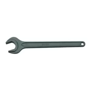 Image of Cle plate simple 894 ouv. de cle 19mm L. 170 mm phosphate avec trou daccrochag