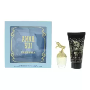 image of Anna Sui Fantasia 2 Piece Gift Set: Eau de Toilette 5ml - Body Lotion 30ml TJ Hughes