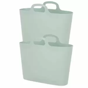 image of Wham 24.5 Litre Flexi-Bag Pack of 2, Green