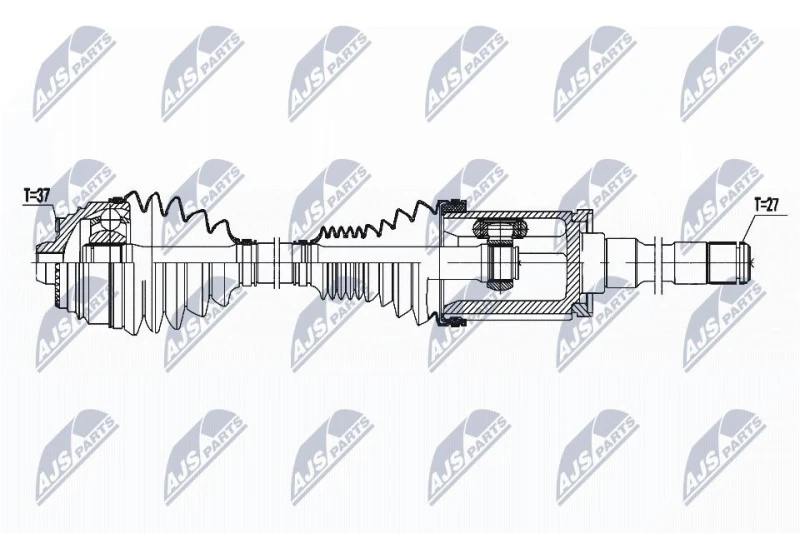 Image of NTY Drive shaft NTY NPW-BM-180