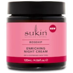 image of Sukin Rosehip Enriching Night Cream 120ml