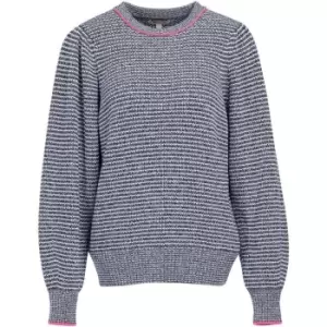 Image of Barbour Bindweed Knitted Jumper - Blue