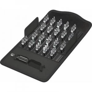 Image of Wera Bit-Safe 61 Universal 2 05057455001 Bit set 61 Piece Pozidriv, Phillips, TORX socket