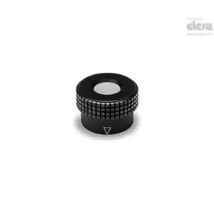 Image of ELESA Knurled control knob-MBR.50 B-8+CK-C2 Orange