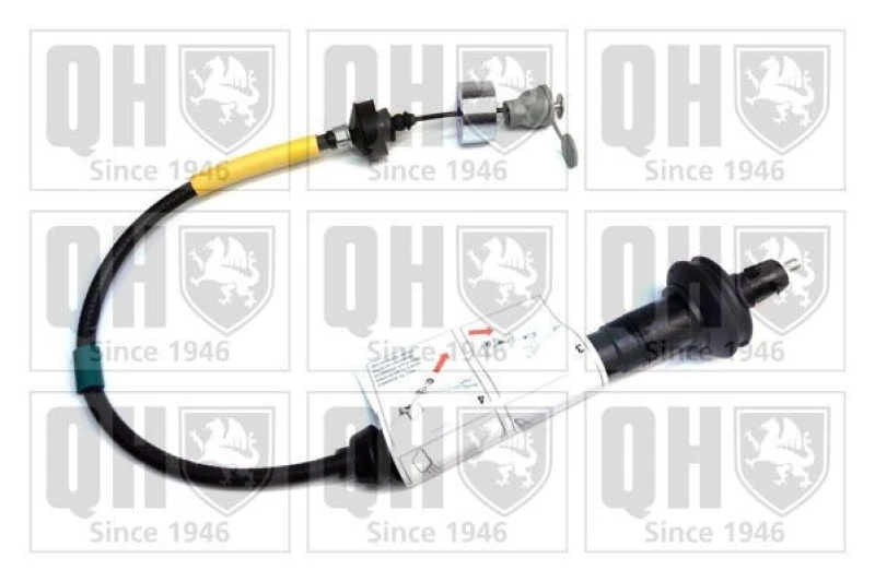 Image of QUINTON HAZELL Clutch Cable QUINTON HAZELL QCC2027