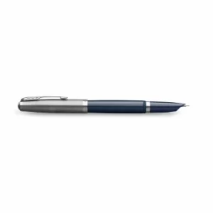 image of Parker 51 Fountain Pen Medium, Midnight Blue