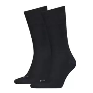 Image of Puma 2 Pack Classic Pique Socks Mens - Blue