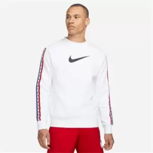 Image of Nike Repeat Crew Sweater Mens - White