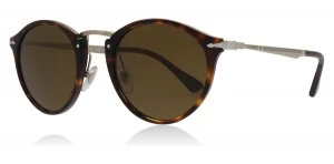 Persol PO3166S Sunglasses Havana 24/57 Polarized 49mm