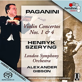 Image of Szeryng - Violin Concertos Nos. 1 and 4 (Lso) CD