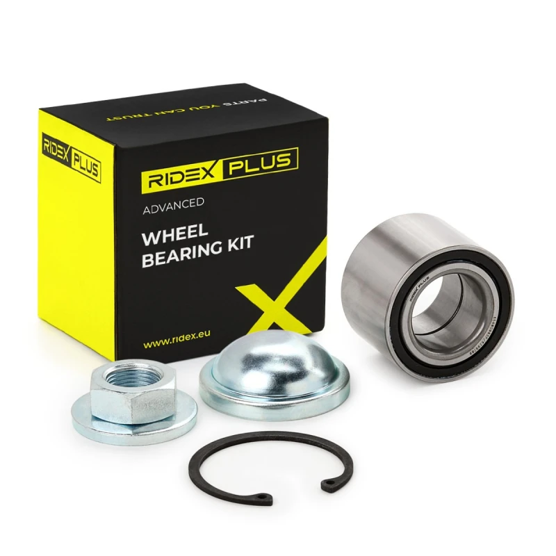 Image of RIDEX PLUS 654W0882P Wheel bearing kit Rear Axle both sides Wheel Bearing Kit (654)