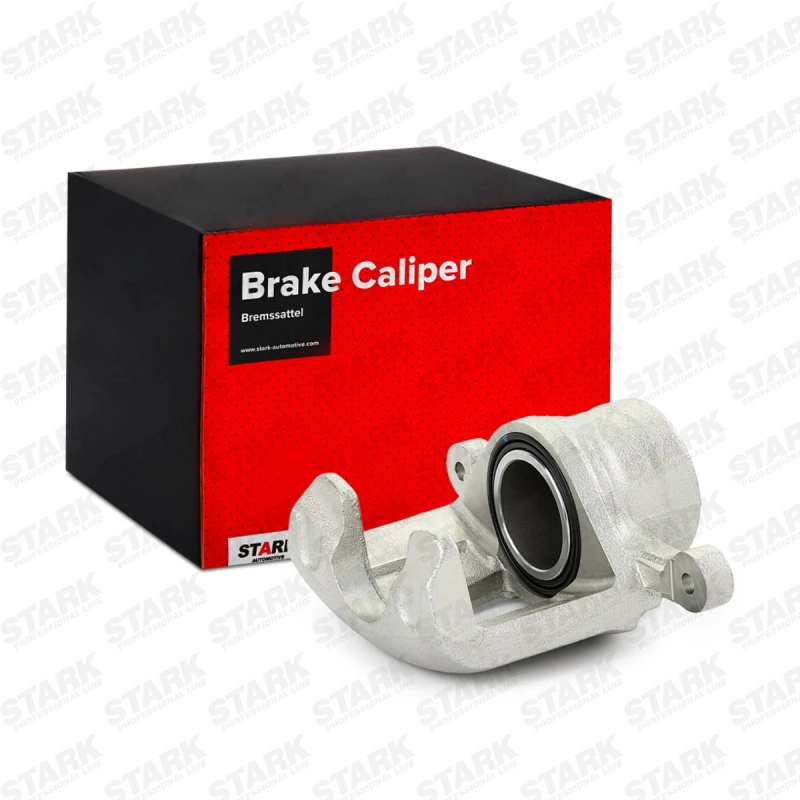 Image of STARK SKBC-0460063 Brake caliper Front Axle, without holder Cast Iron Brake Caliper (78)