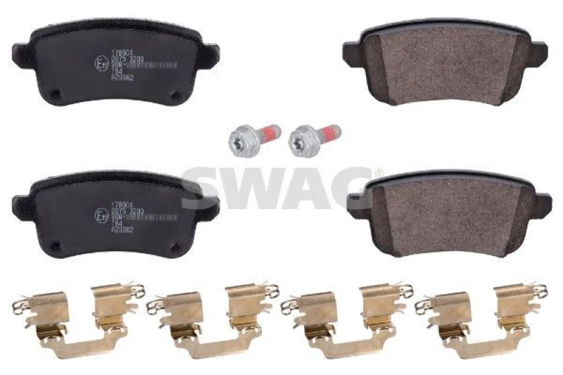 Image of Brake pad set SWAG 33 10 4736