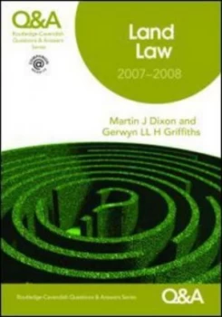 Image of Land Law 2007-2008 by Martin Dixon Book