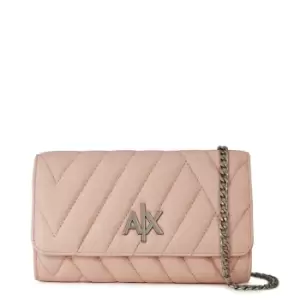 Image of Armani Exchange Woman'S Wallet on Ch - Pink