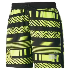 image of Puma BVB Heritage Shorts Unisex Adults - Black