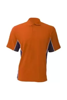 image of Track Pique Short Sleeve Polo Shirt Top