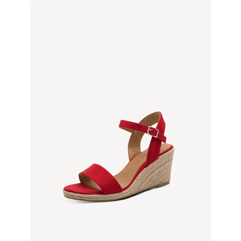 Image of tamaris Womens wedge sandals Tamaris 1-28300-42 Rouge Female 36