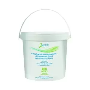 Image of 2Work Biodegradable Eucalyptus Wipes Pack of 400 2W09162 2W09162