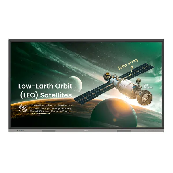 Image of BenQ 75" RE7503A 4K Ultra HD interactive whiteboard