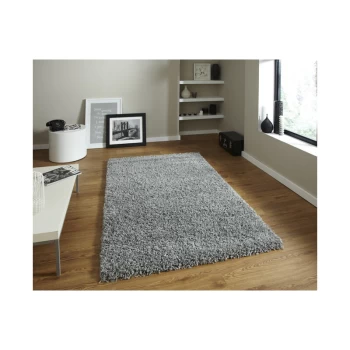 Image of Vista - Plain 2236 Grey 160cm x 220cm Rectangle - Grey