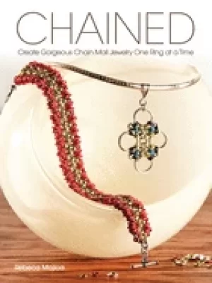 Image of chained create gorgeous chain mail jewelry one ring at a time