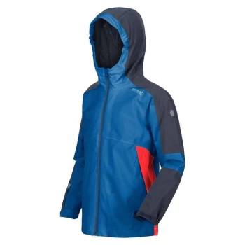 Image of Regatta Rayz Waterproof Jacket - ImpBl/IndGry