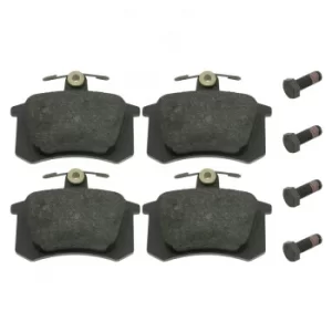 Image of Brake Pad Set 16144 by Febi Bilstein Rear Axle