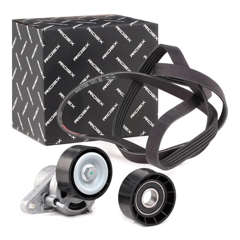 Image of RIDEX 542R0019 V-ribbed belt set V-Ribbed Belt Set (542)