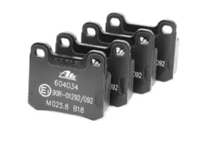 Image of ATE Brake pad set 13.0460-4034.2 Brake pads,Brake pad set, disc brake MERCEDES-BENZ,190 (W201),C-Klasse Limousine (W202),Stufenheck (W124)
