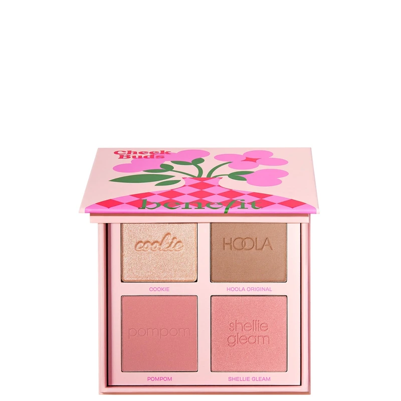 Image of benefit Cheek Buds Limited Edition Hoola Bronzer, Blush and Highlighter Palette