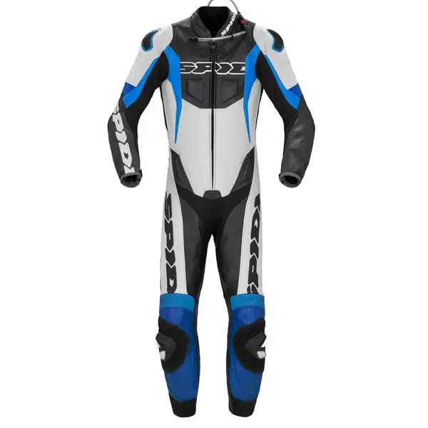 Image of Spidi Sport Warrior Perf. Pro White Blue Size 54
