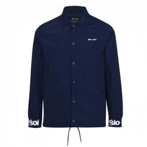 Gio Goi Coach Jacket - Navy