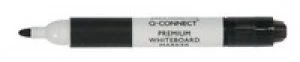 Image of Qconnect Premium W/board Mkr B/tip Blk - 10 Pack