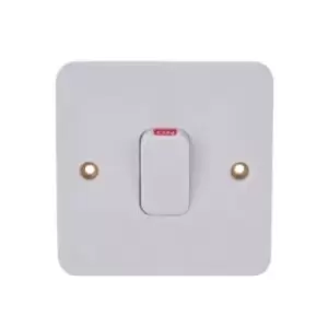 Image of Schneider Lisse 50a 1 Gang Double-pole Switch - GGBL4011