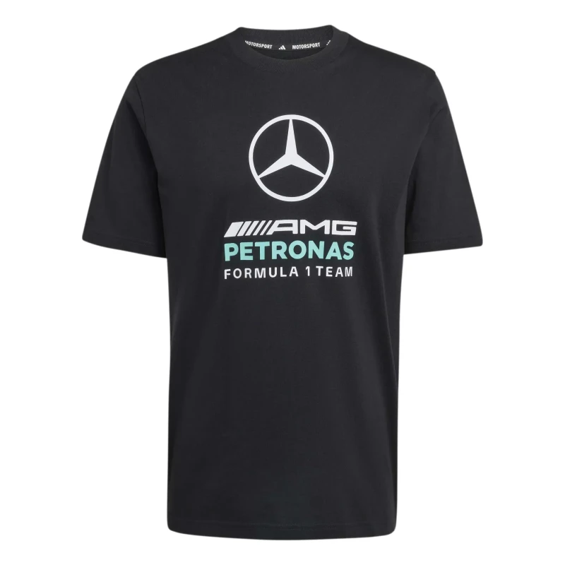 Image of Adidas Mercedes AMG Graphic T-Shirt Petronas Formula One Team DNA Noir Male M