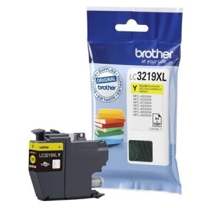 Image of Brother LC3219 Yellow Ink Cartridge