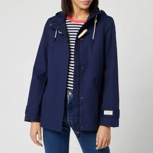 Joules Womens Coast Waterproof Jacket - French Navy - UK 16